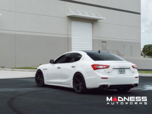Maserati Ghibli Custom Wheels - M-X3 by Vossen - Satin Black
